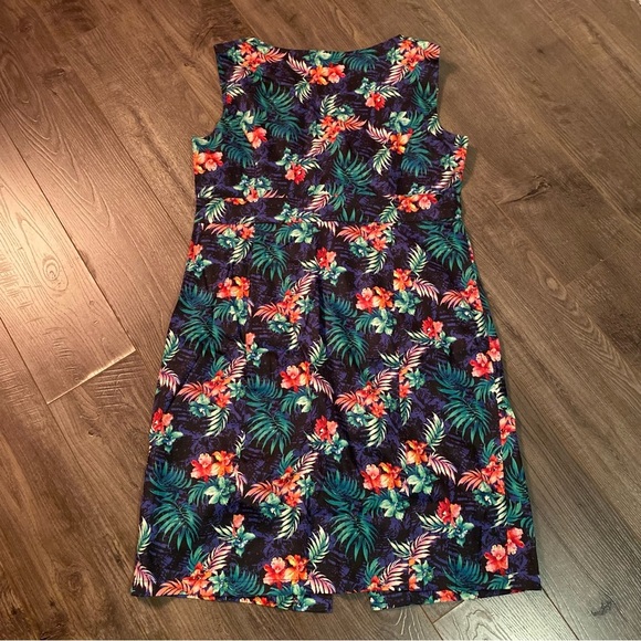 Hearts & Roses dress wiggle shift dress vintage inspired London UK - Picture 5 of 15